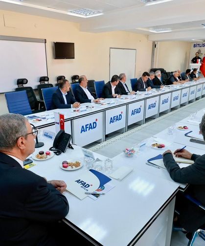 Bitlis'te 2027-2031 dönemi İRAP hazırlıkları ele alındı