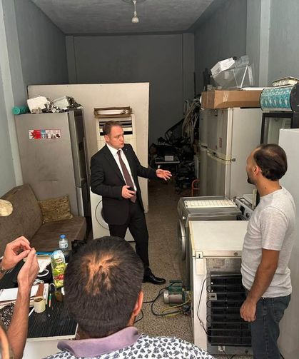 Bulanık Kaymakamı Koşansu esnafın sorunlarını dinledi