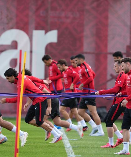 A Milli Futbol Takımı, İtalya maçı hazırlıklarına başladı