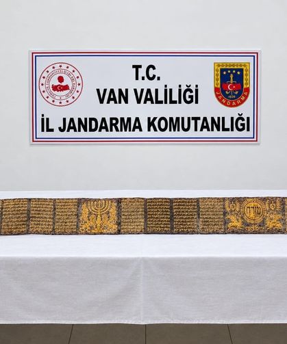 Van’da tarihi eser operasyonu