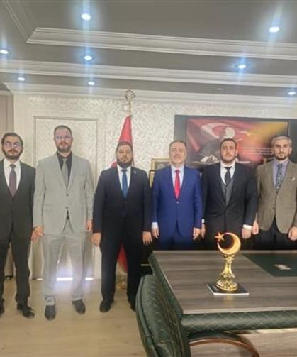 İlçe müftülerinden yeni İl Müftüsü Eren’e hayırlı olsun ziyareti