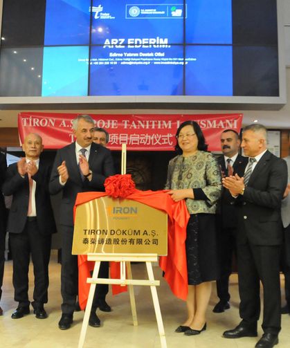 Çinli firmadan Edirne'de 40 milyon dolarlık yatırım