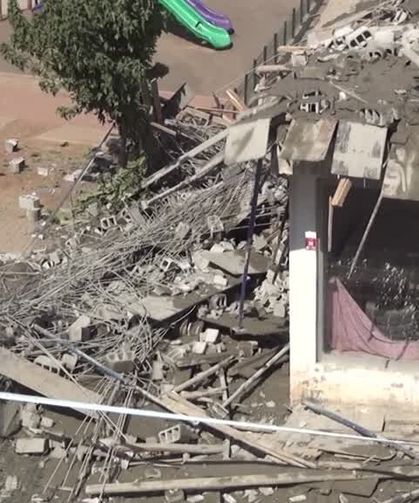 Şırnak'ta inşaatta çökme sonucu 5 işçi yaralandı