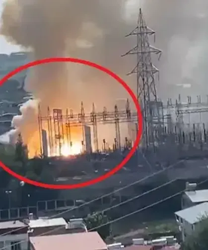 Diyarbakır'da ana trafo merkezindeki yangın