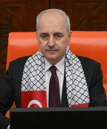 TBMM Başkanı Kurtulmuş'tan Filistin'e destek mesajı