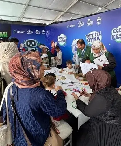 Şanlıurfa'da TEKNOFEST'e yoğun ilgi Yeşilayı memnun etti