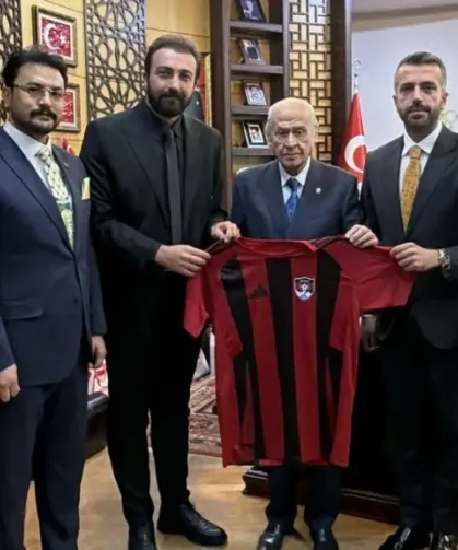 Vanspor’dan Devlet Bahçeli’ye ziyaret