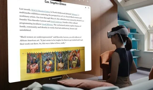 Apple Vision Pro, iOS uygulamalarını destekleyecek