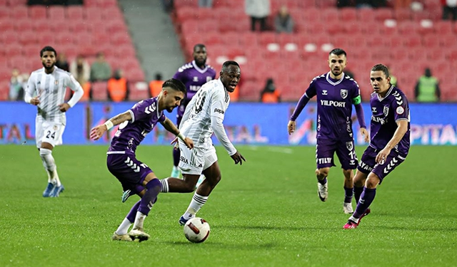 Beşiktaş, Samsunspor deplasmanından 3 puanla döndü