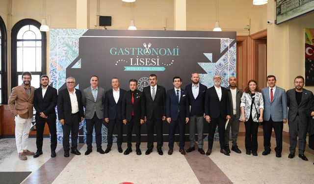 Türkiye'de ilk defa gastronomi lisesi kurulacak
