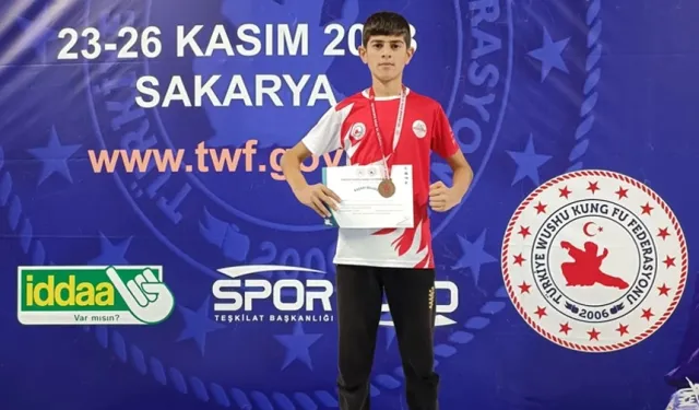 Hakkarili sporcu Türkiye birincisi oldu