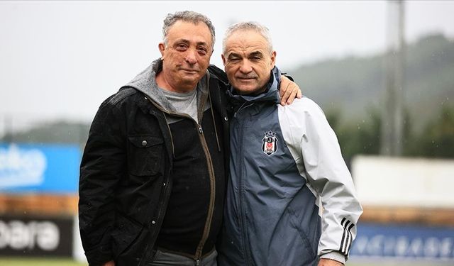 Beşiktaş Başakşehir maçı hazırlıklarını Rıza Çalımbay yönetiminde yaptı