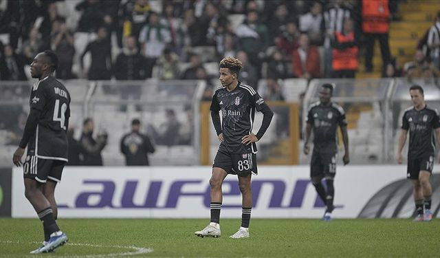 Beşiktaş, Avrupa'da galibiyete hasret kaldı