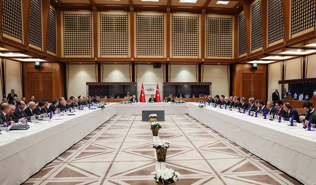 Cumhurbaşkanlığı Külliyesinde kritik Hakkari toplantısı