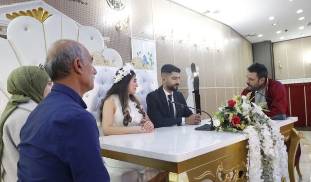 Diyarbakır’da 26 çift, 'evet' demek için 29 Şubat'ı bekledi