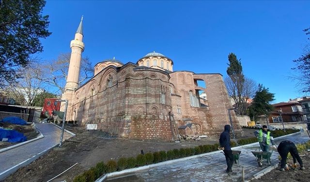 Kariye Camii'nin mayısta açılması planlanıyor