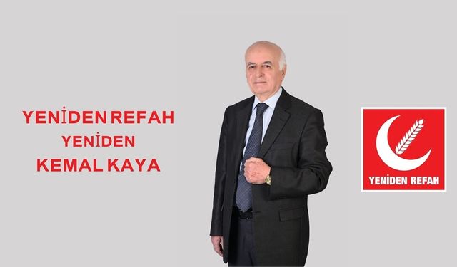 Kaya Yeniden Refah Partisi Durankaya  Belediye Başkan Adayı oldu