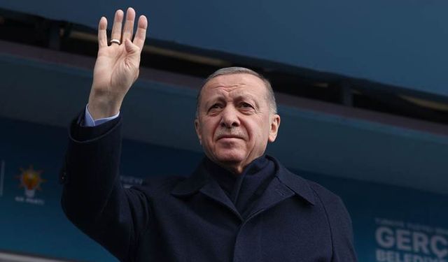 Erdoğan Erzurum'da 3 il için oy istedi