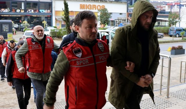 Trabzonspor-Fenerbahçe maçı  olaylarında  5 kişi tutuklandı