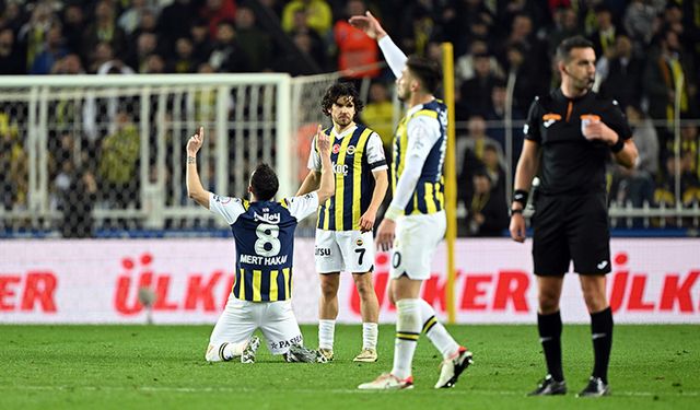 Fenerbahçe zirve yarışında Pendikspor karşısında kazandı