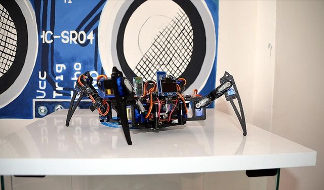 Muşlu öğrenci Toktaş, arama kurtarma robotu tasarladı