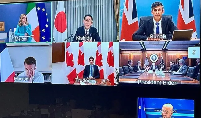 G7 liderleri İran’ı kınadı