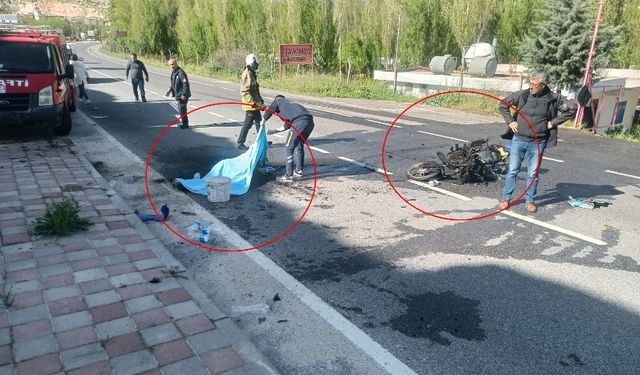 Nusaybin'de otomobile çarpan motosikletin sürücüsü öldü