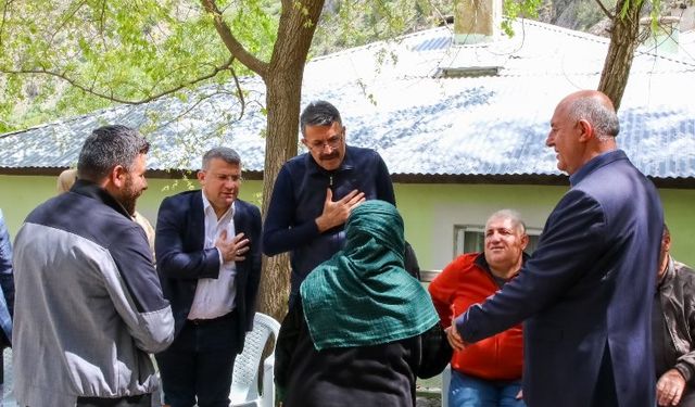 Vali Çelik, Seyitoğlu ailesine taziye ziyaretinde bulundu