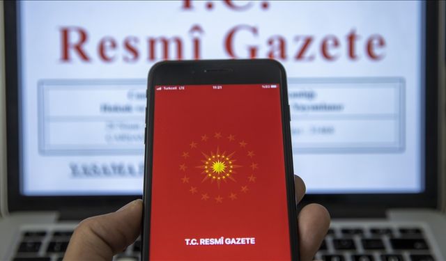 Bazı atama kararları Resmi Gazete'de
