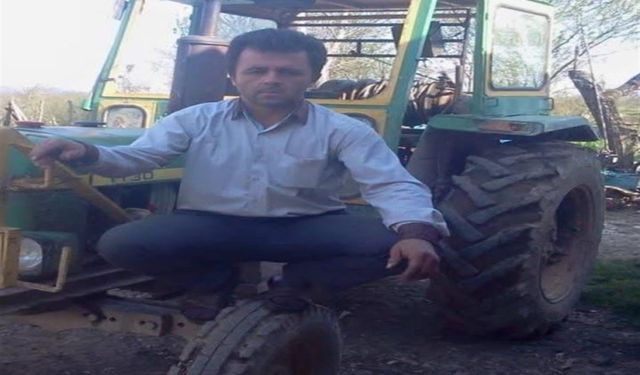 Traktörden düşerek tekerleğin altında kalan adam hayatını kaybetti