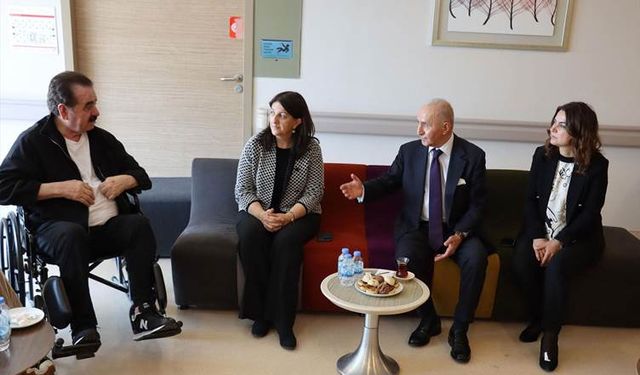 Tatlıses ve Çetin'den  Önder'e ziyaret