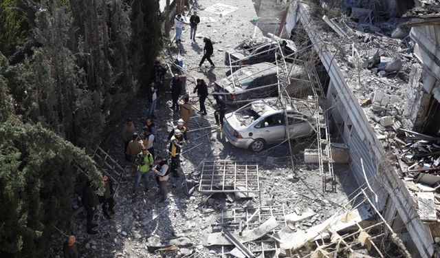 İsrail, İHA ile Şam yakınlarına saldırı düzenledi