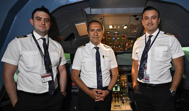 Elazığlı pilot babanın iki oğlu da pilot