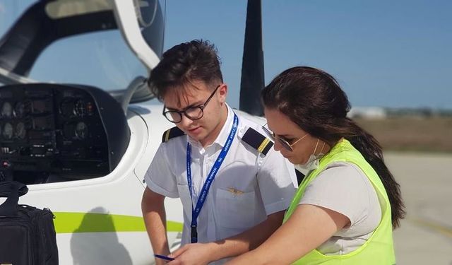 17 yaşında lisans aldı, 22 yaşında THY'ye pilot oldu