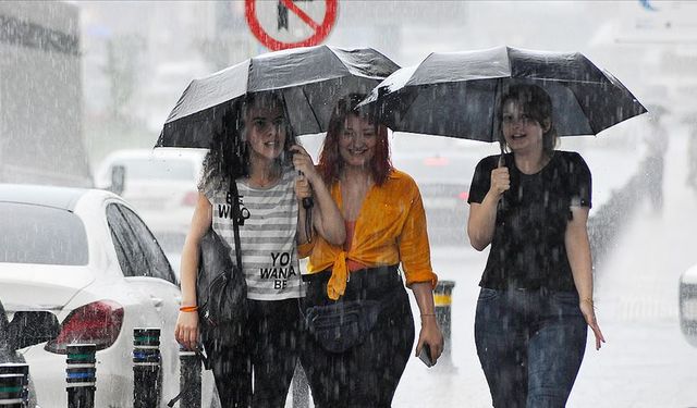 Doğu Anadolu için gök gürültülü sağanak uyarısı