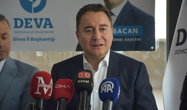 Ali Babacan: DEVA, ülkeyi yönetmeye en hazır partidir