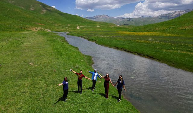 Feraşin Yaylası doğaseverlerin rotası oldu