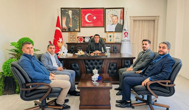 VEDAŞ Müdürü Baran'dan Başkan Şakar'a ziyaret