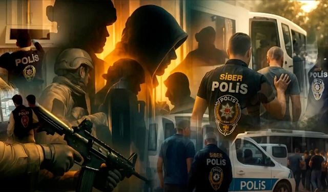 Hakkari'nin de olduğu 58 ilde büyük siber suç operasyonu