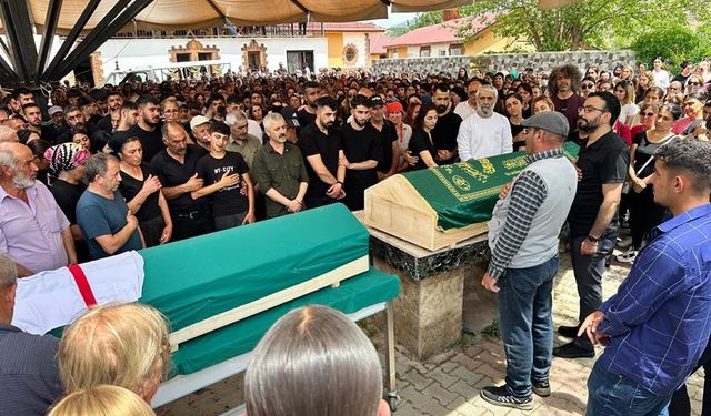 Tunceli'de öldürülen amca ve yeğeni toprağa verildi