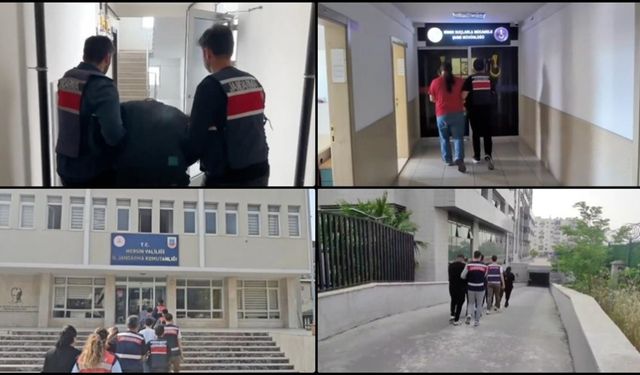 18 ilde düzenlenen operasyonlarda 102 şüpheli yakalandı