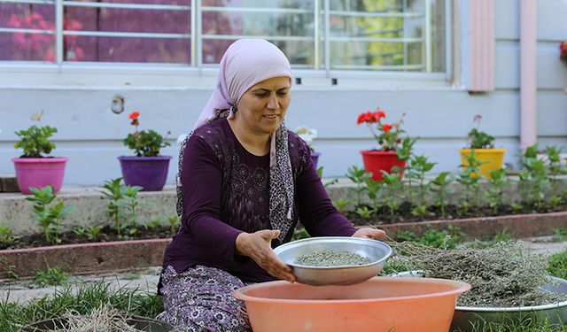 "Şalvarlı" belediye başkanı hem evini hem ilçesini kalkındırıyor