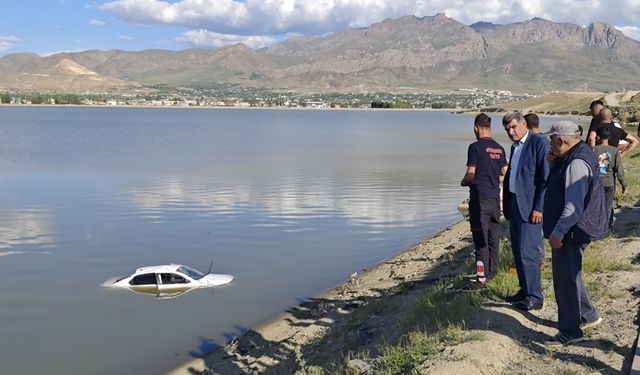 Van'da göle devrilen otomobildeki 2 kişi yaralandı
