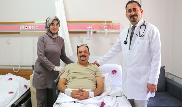 Almanya'da yaşayan kalp hastası, Van'da sağlığına kavuştu