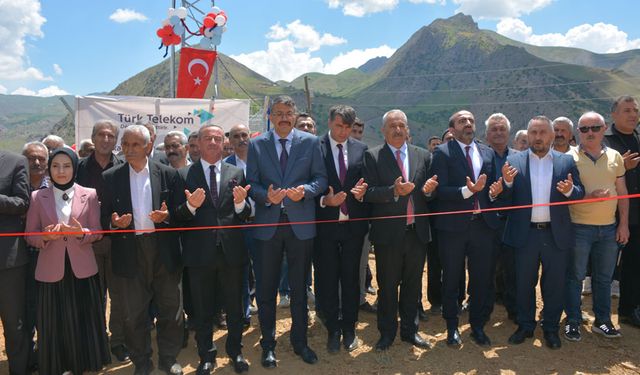 Hakkari'de 10 milyonluk baz istasyonu kuruldu