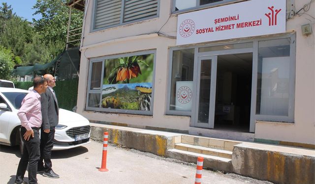 Şemdinli SHM yeni binasına taşındı