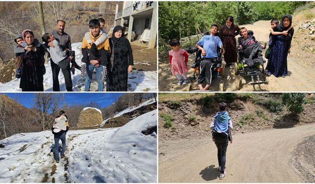 Hakkari’de engelli vatandaşların ulaşım çilesi sürüyor