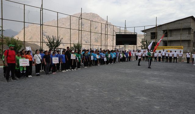 Anadolu Yıldızlar Ligi 1. Etap 4. Grup Bocce Müsabakaları Hakkari'de başladı