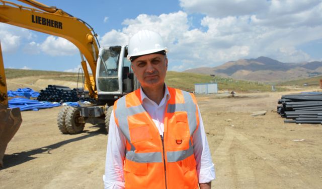 Hakkari OSB'nin inşaatı devam diyor