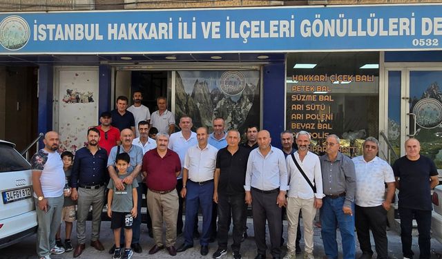 İstanbul Hakkari İli ve İlçeleri Gönüllüler Derneği istişare toplantısı